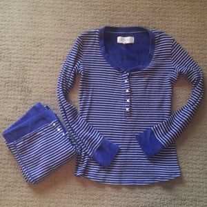 VS thermal pajama set